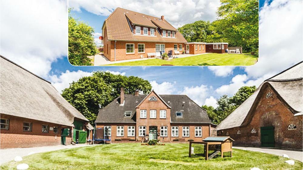 Hof Herzleuchten, Familie Groth Garding-Kirchspiel Exterior foto